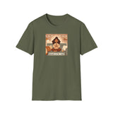 Printify T-Shirt Military Green / S Adorable Namaste T-Shirt Adorable Namaste T-Shirt 31336900614487024489