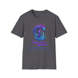 Printify T-Shirt Charcoal / S Aquarius T-Shirt Aquarius T-Shirt 15922490284574092162
