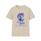 Printify T-Shirt Sand / S Aquarius T-Shirt Aquarius T-Shirt 60946669648221546264