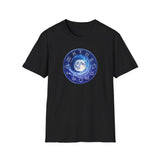 Printify T-Shirt Black / S Astrology Chart T-Shirt Astrology Chart T-Shirt 28161801523673249656