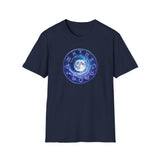 Printify T-Shirt Navy / S Astrology Chart T-Shirt Astrology Chart T-Shirt 22324831693107284134
