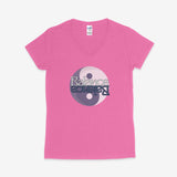 Printify V-neck S / Azalea Balance Yin Yang V-Neck Balance Yin Yang V-Neck 79041009933904755969