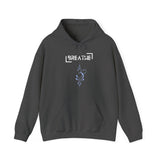 Printify Hoodie Dark Heather / S Breathe Parentheses Hoodie Breathe Parentheses Hoodie 58851842993778482719