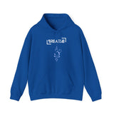 Printify Hoodie Royal / S Breathe Parentheses Hoodie Breathe Parentheses Hoodie 18746748749113279468