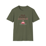 Printify T-Shirt Military Green / S Confident Lotus T-Shirt Confident Lotus T-Shirt 30186593616904075466