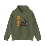 Printify Hoodie Military Green / S Dope Soul Hooded Sweatshirt Dope Soul Hooded Sweatshirt 10302947090645925196