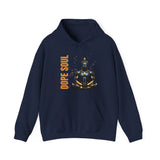 Printify Hoodie Navy / S Dope Soul Hooded Sweatshirt Dope Soul Hooded Sweatshirt 10956791740796892818