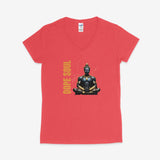 Printify V-neck S / Coral Silk Dope Soul V-Neck Dope Soul V-Neck 16383947999341710290