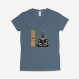Printify V-neck S / Heather Navy Dope Soul V-Neck Dope Soul V-Neck 33713275402040555569