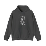 Printify Hoodie Dark Heather / S Faith Hooded Sweatshirt Faith Hooded Sweatshirt 18618389000726296917