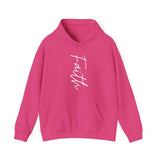 Printify Hoodie Heliconia / S Faith Hooded Sweatshirt Faith Hooded Sweatshirt 21897204221779279496