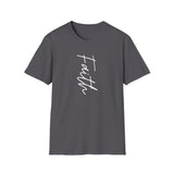 Printify T-Shirt Charcoal / S Faith T-Shirt Faith T-Shirt 32318107042073802749
