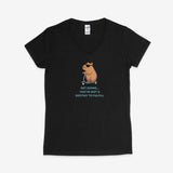 Printify V-neck S / Black Get Going Destiny V-Neck Get Going Destiny V-Neck 66846248081157196569