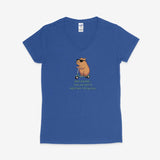 Printify V-neck S / Royal Get Going Destiny V-Neck Get Going Destiny V-Neck 31606724084069605097