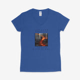 Printify V-neck S / Royal Ignite Your Flame V-Neck Ignite Your Flame V-Neck 21881350461893725702