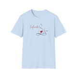 Printify T-Shirt Light Blue / S Infinite Love T-Shirt Infinite Love T-Shirt 38662044634155514896