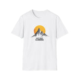 Printify T-Shirt White / S Just Keep Climbing T-Shirt Just Keep Climbing T-Shirt 20332539069132061088