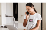 Printify T-Shirt Just Love T-Shirt Just Love T-Shirt