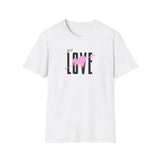 Printify T-Shirt White / S Just Love T-Shirt Just Love T-Shirt 14738501218079114970