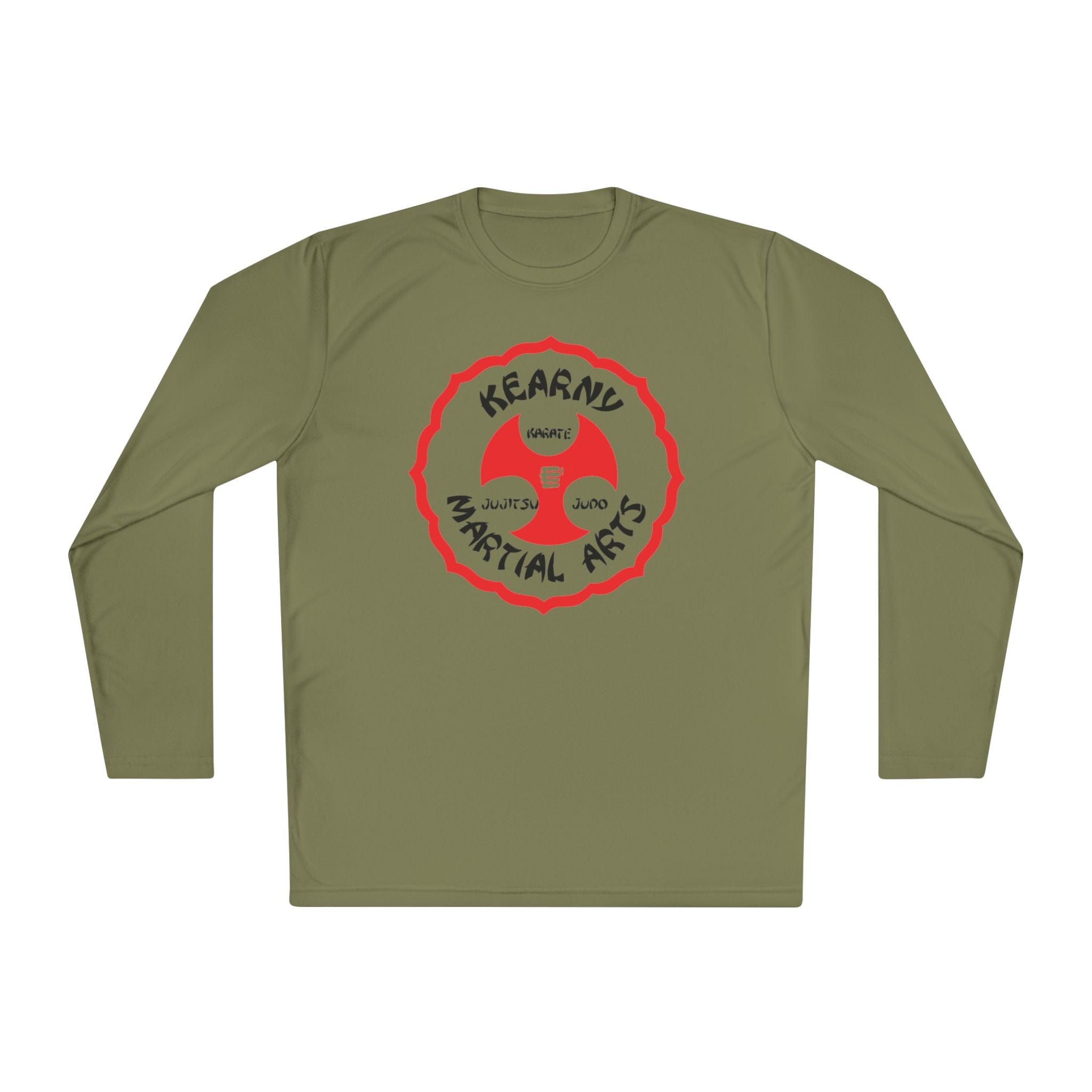 Printify Long-sleeve Olive Drab Green / XS KMA Classic Lightweight Long Sleeve Tee KMA Classic Lightweight Long Sleeve Tee 16091114034446321042