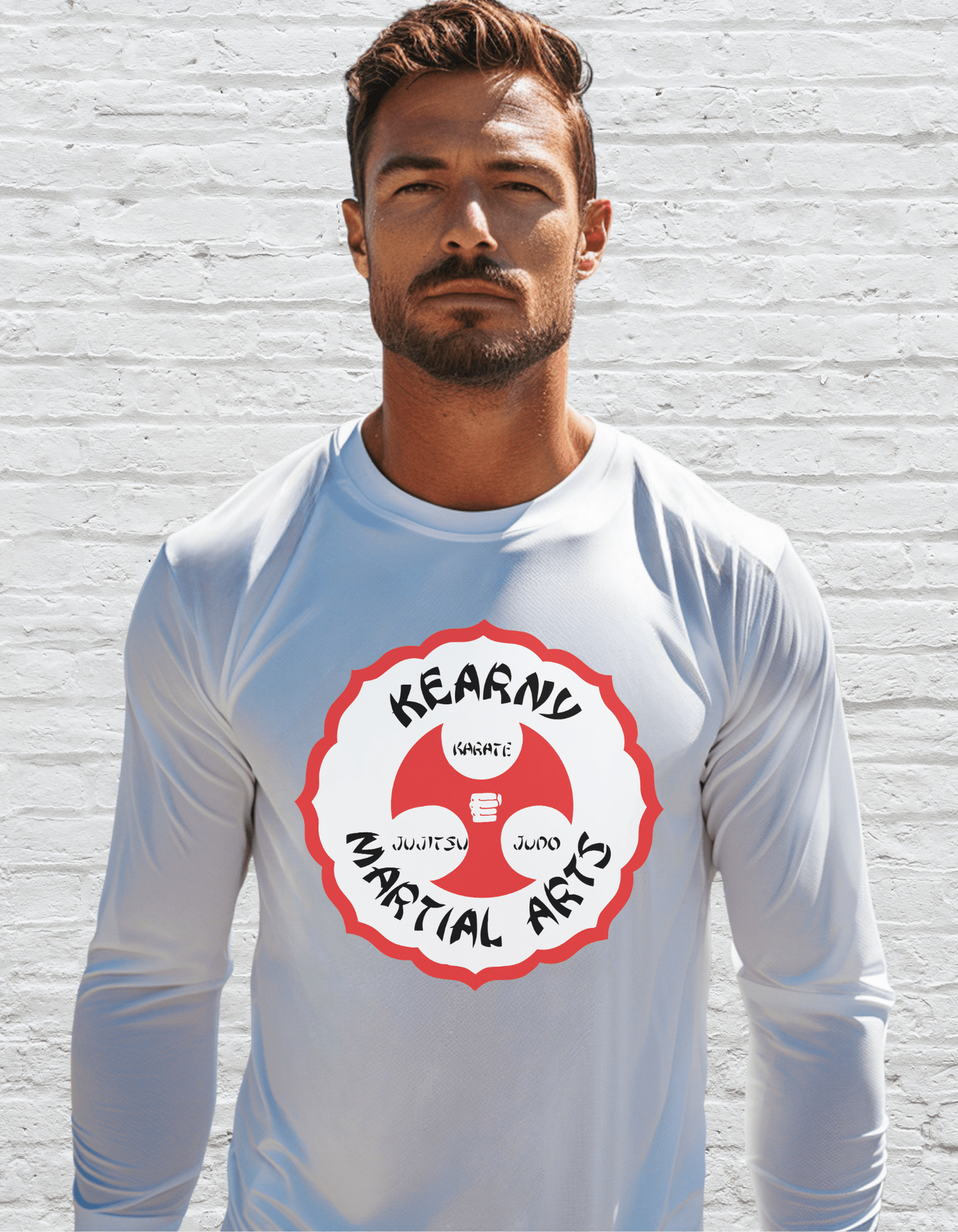Printify Long-sleeve KMA Legacy Lightweight Long Sleeve Tee KMA Legacy Lightweight Long Sleeve Tee