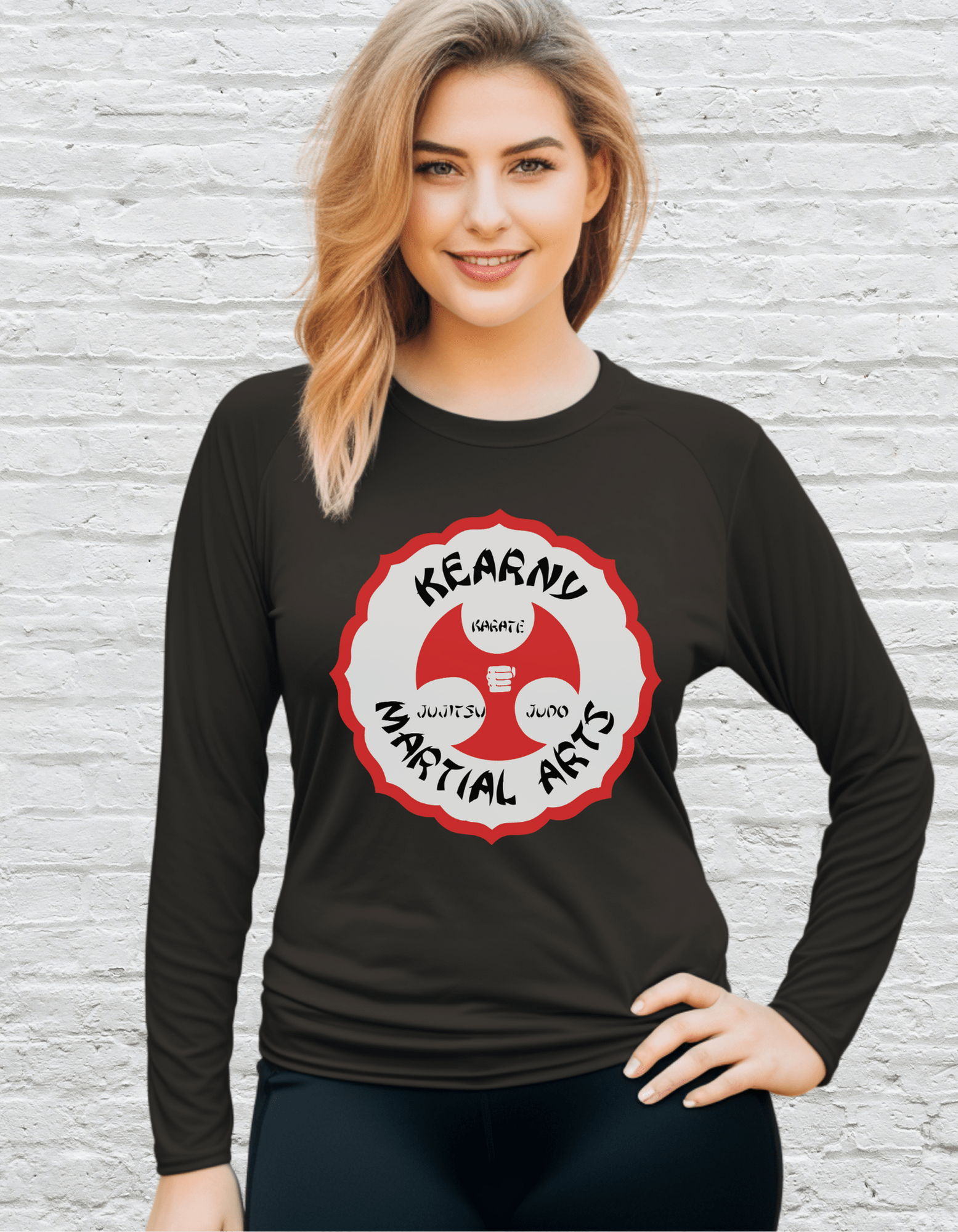 Printify Long-sleeve KMA Legacy Lightweight Long Sleeve Tee KMA Legacy Lightweight Long Sleeve Tee