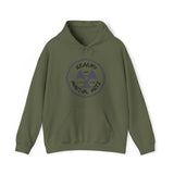 Printify Hoodie Military Green / S KMA Subdued Hooded Sweatshirt KMA Subdued Hooded Sweatshirt 19002307427810249886