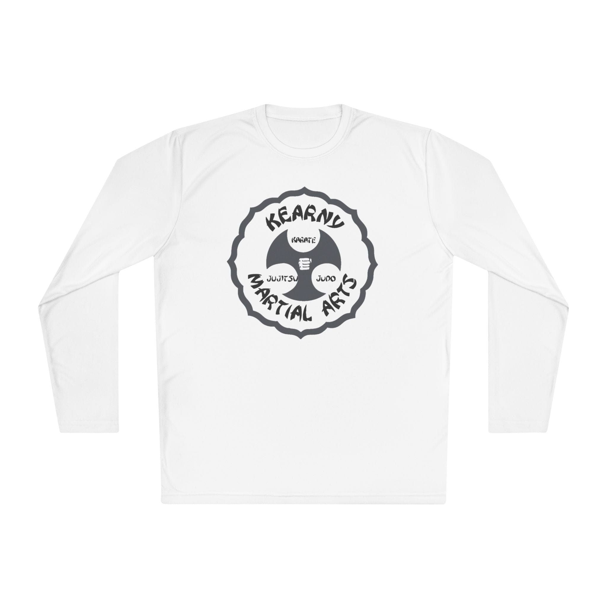 Printify Long-sleeve White / XS KMA Subdued Lightweight Long Sleeve Tee KMA Subdued Lightweight Long Sleeve Tee 86397909894160396832