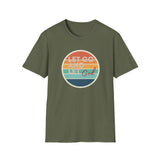 Printify T-Shirt Military Green / S Let Go And Let God T-Shirt Let Go And Let God T-Shirt 20697171206234969316