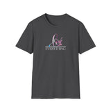 Printify T-Shirt Dark Heather / S Love Over Everything T-Shirt Love Over Everything T-Shirt 12846252678334531734