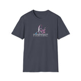 Printify T-Shirt Heather Navy / S Love Over Everything T-Shirt Love Over Everything T-Shirt 25558192239398550009