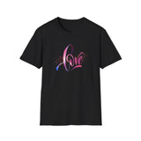 Printify T-Shirt Black / S Love T-Shirt Love T-Shirt 55069263476819077427