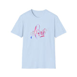 Printify T-Shirt Light Blue / S Love T-Shirt Love T-Shirt 32448716736681070303
