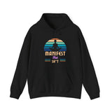 Printify Hoodie Black / S Manifest that Shi*t Hooded Sweatshirt Manifest that Shi*t Hooded Sweatshirt 15999431859014780946