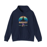 Printify Hoodie Navy / S Manifest that Shi*t Hooded Sweatshirt Manifest that Shi*t Hooded Sweatshirt 34809589296051606142