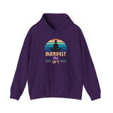 Printify Hoodie Purple / S Manifest that Shi*t Hooded Sweatshirt Manifest that Shi*t Hooded Sweatshirt 47332343715546581792