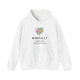 Printify Hoodie White / S Mindfully Aware Hooded Sweatshirt Mindfully Aware Hooded Sweatshirt 72761105116283888565