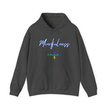 Printify Hoodie Dark Heather / S Mindfulness Hooded Sweatshirt Mindfulness Hooded Sweatshirt 29495289287187519269