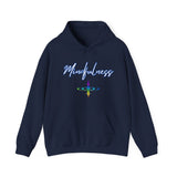 Printify Hoodie Navy / S Mindfulness Hooded Sweatshirt Mindfulness Hooded Sweatshirt 67141034859678376459