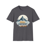 Printify T-Shirt Charcoal / S Mountain of Confidence T-Shirt Mountain of Confidence T-Shirt 92921914609579687205