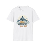 Printify T-Shirt White / S Mountain of Confidence T-Shirt Mountain of Confidence T-Shirt 33920128914309417745