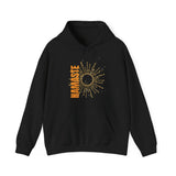 Printify Hoodie Black / S Namaste Sun Hooded Sweatshirt Namaste Sun Hooded Sweatshirt 71502060622138523974