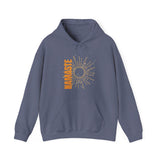 Printify Hoodie Heather Navy / S Namaste Sun Hooded Sweatshirt Namaste Sun Hooded Sweatshirt 17538171793022914386