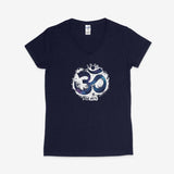 Printify V-neck S / Navy Om & Shit V-Neck Om & Shit V-Neck 20090798184062201349
