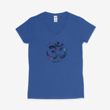 Printify V-neck S / Royal Om & Shit V-Neck Om & Shit V-Neck 21513079925253132937