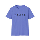 Printify T-Shirt Heather Royal / S Peace T-Shirt Peace T-Shirt 26777143709336027554