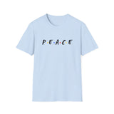 Printify T-Shirt Light Blue / S Peace T-Shirt Peace T-Shirt 20978651676760716858