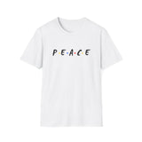 Printify T-Shirt White / S Peace T-Shirt Peace T-Shirt 21310927236557131391