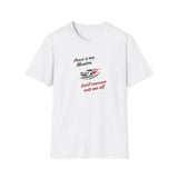 Printify T-Shirt White / S Peaceful Drive T-Shirt Peaceful Drive T-Shirt 28753555415521535691