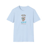 Printify T-Shirt Light Blue / S Relax Skull T-Shirt Relax Skull T-Shirt 21736933963927942149